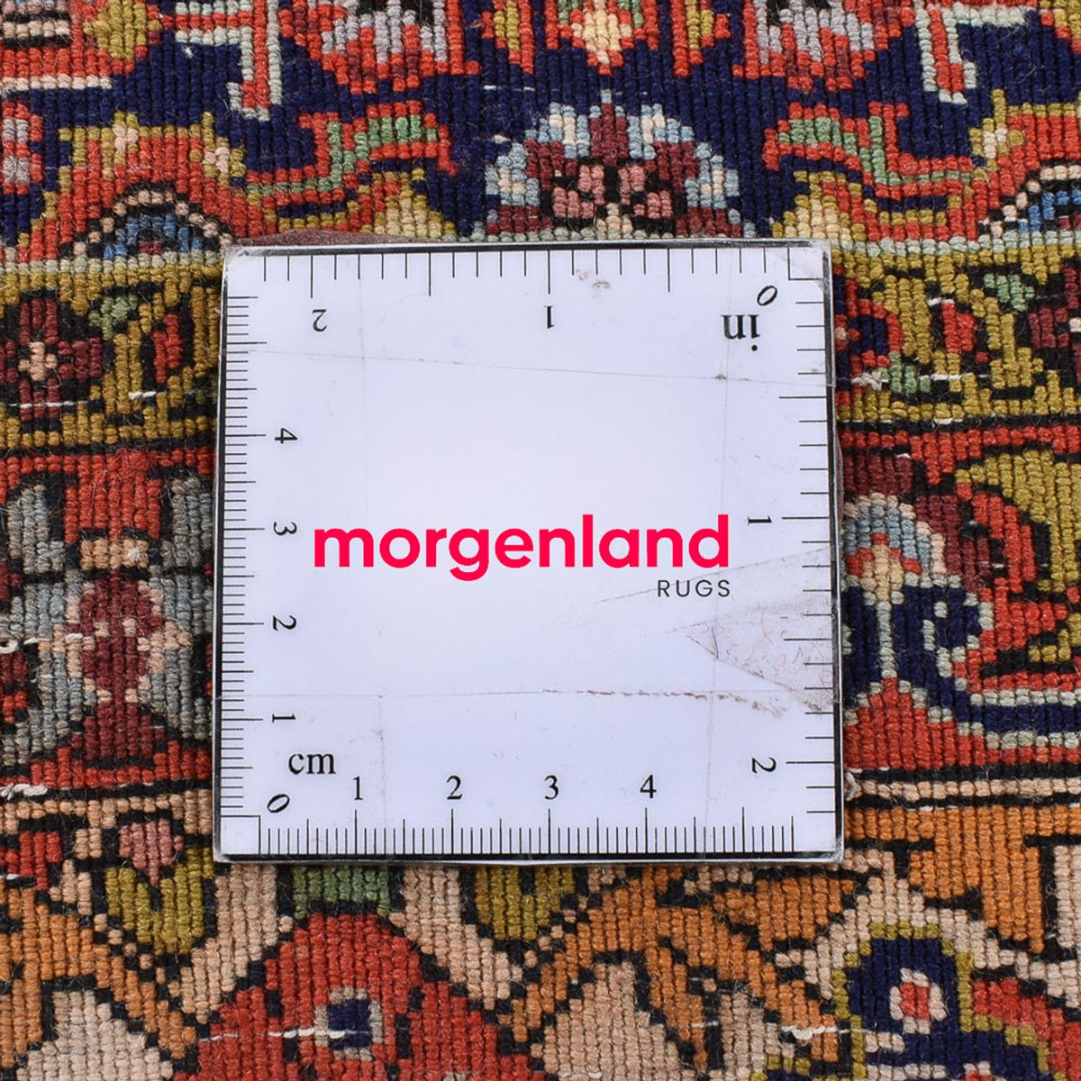 Persisk matta - Bijar - 294 x 260 cm - röd