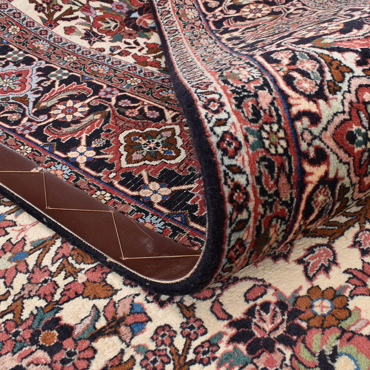 Persisk matta - Bijar - 300 x 253 cm - flerfärgad