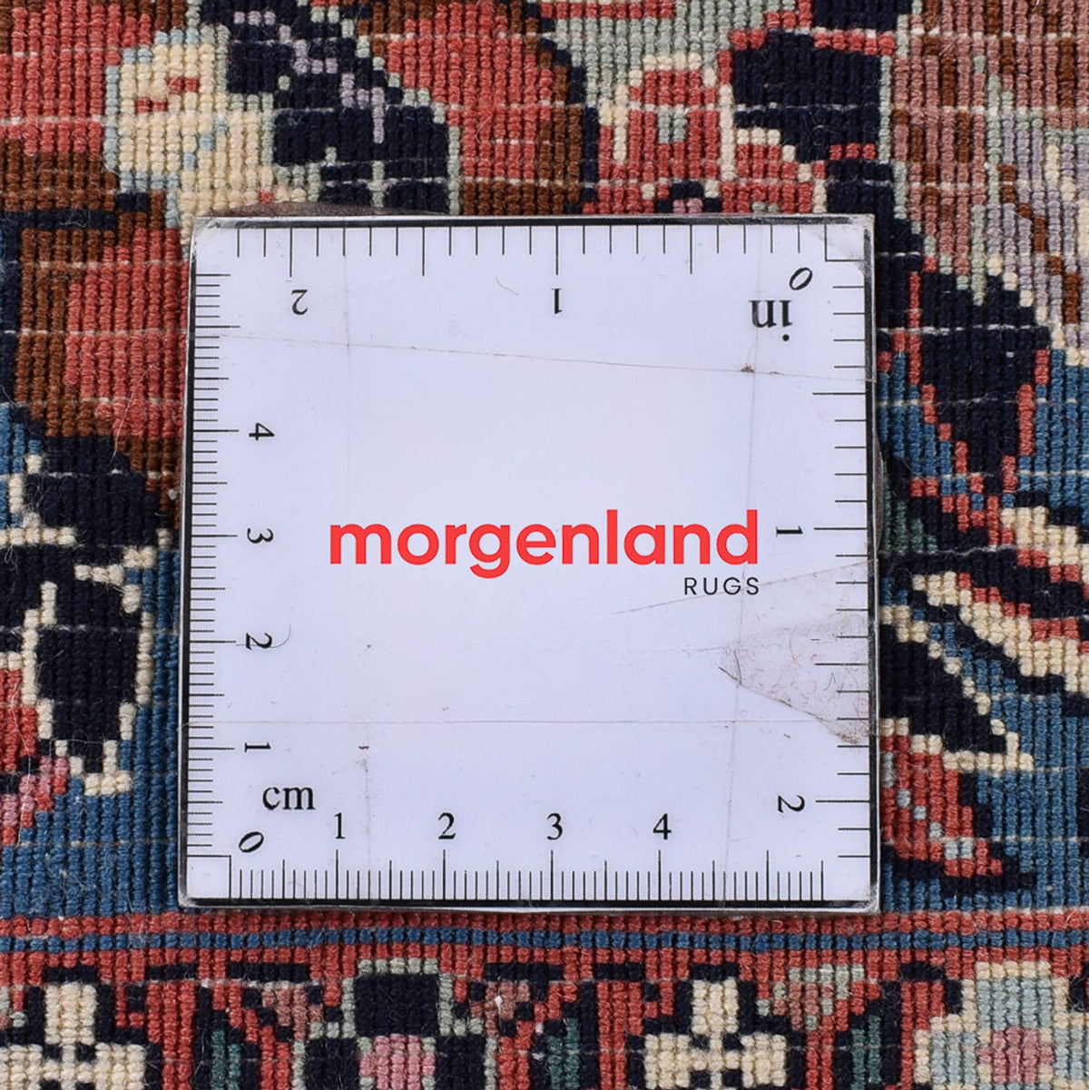 Persisk matta - Bijar - 400 x 302 cm - mörkblå