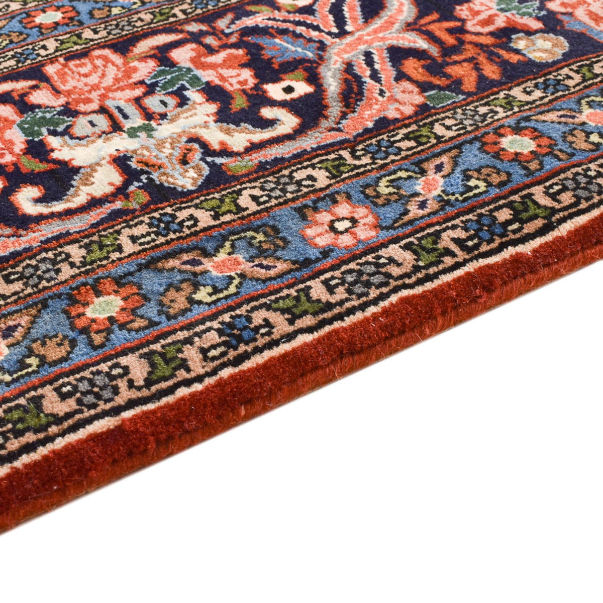 Persisk matta - Bijar - 346 x 217 cm - flerfärgad