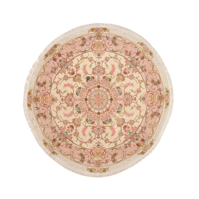 Tabriz - 50 Raj Mattan 143x143cm - Persisk matta