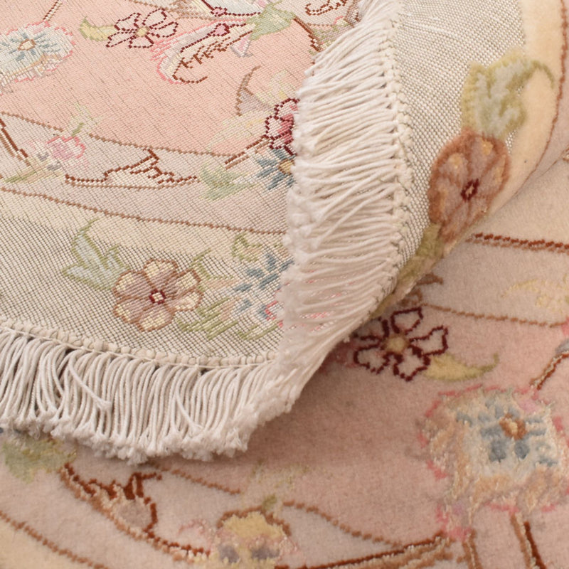 Persisk matta - Tabriz - Royal runt  - 143 x 143 cm - lax