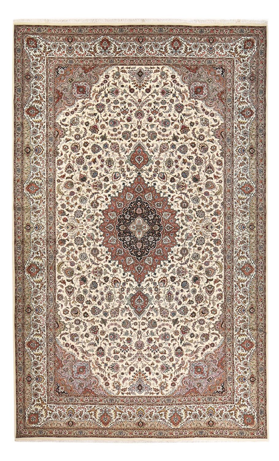 Persisk matta - Tabriz - Royal - 502 x 304 cm - beige