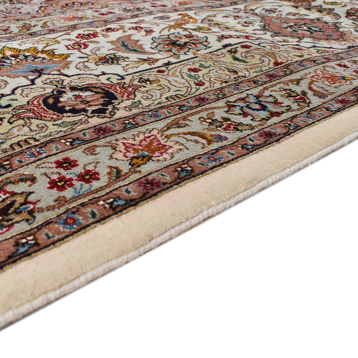 Persisk matta - Tabriz - Royal - 502 x 304 cm - beige
