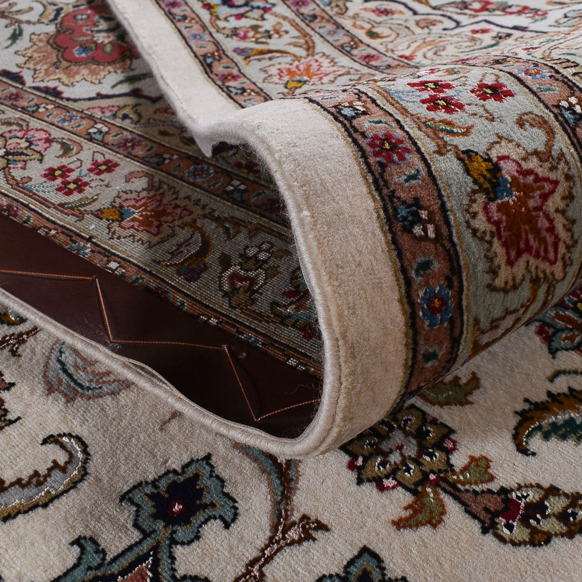 Persisk matta - Tabriz - Royal - 502 x 304 cm - beige