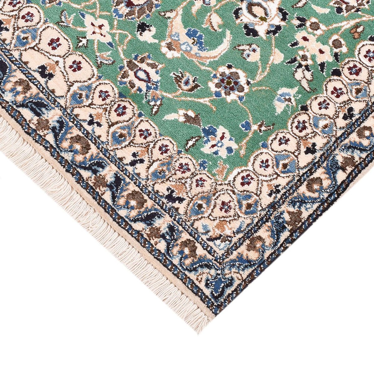 Persisk matta - Nain - Royal - 140 x 87 cm - grön