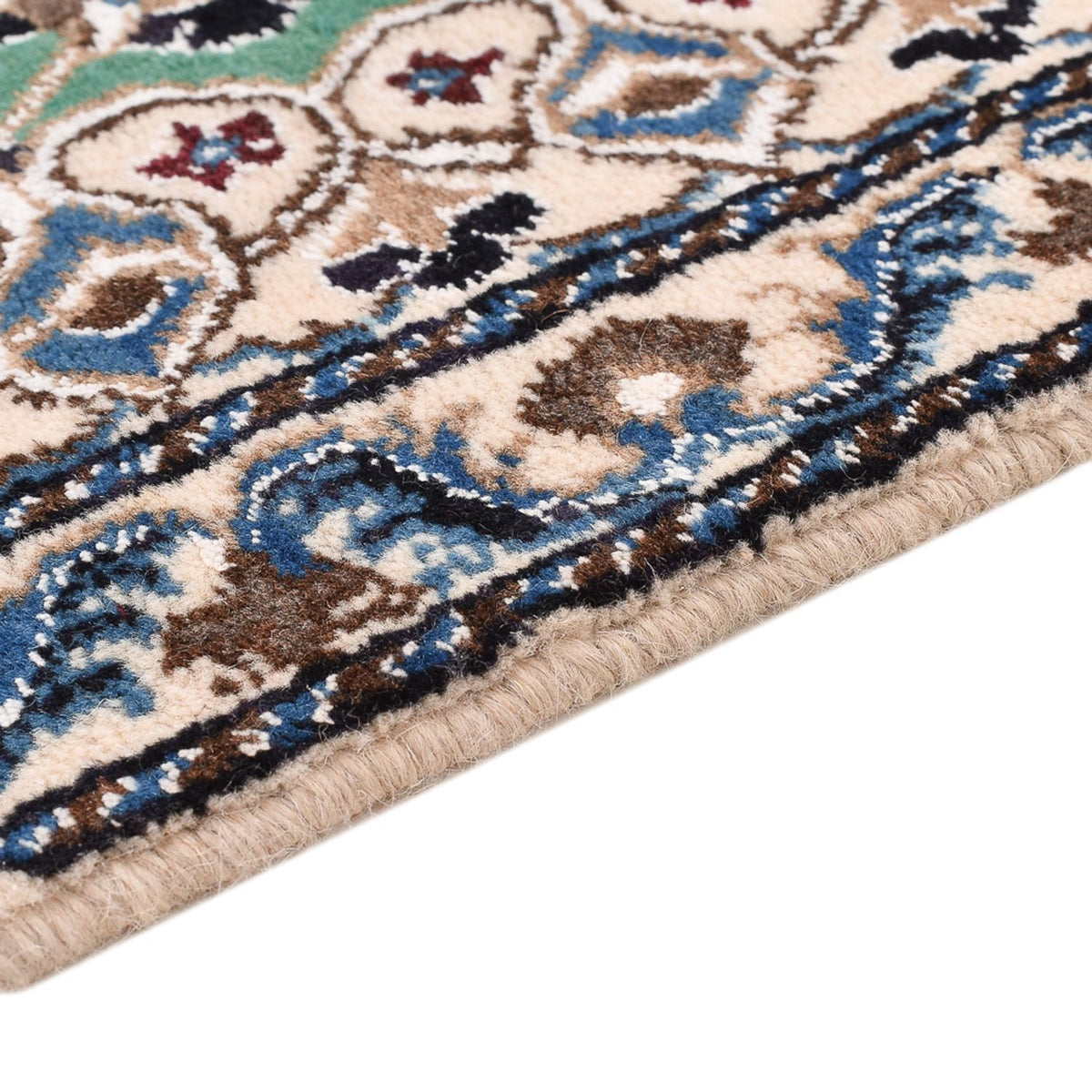 Persisk matta - Nain - Royal - 140 x 87 cm - grön