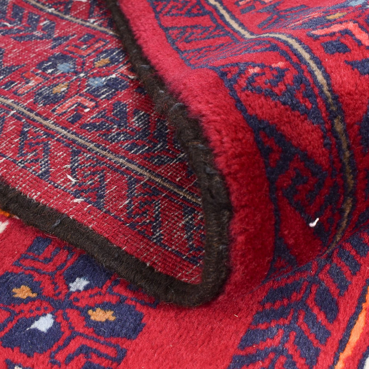 Runner Baluch-matta - 416 x 100 cm - röd