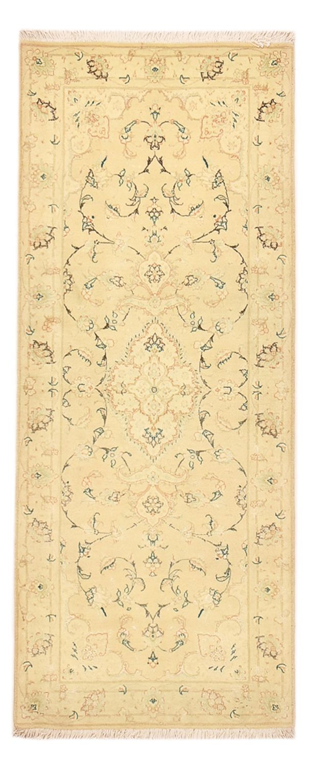 Runner Persisk matta - Tabriz - Royal - 203 x 77 cm - ljusbeige