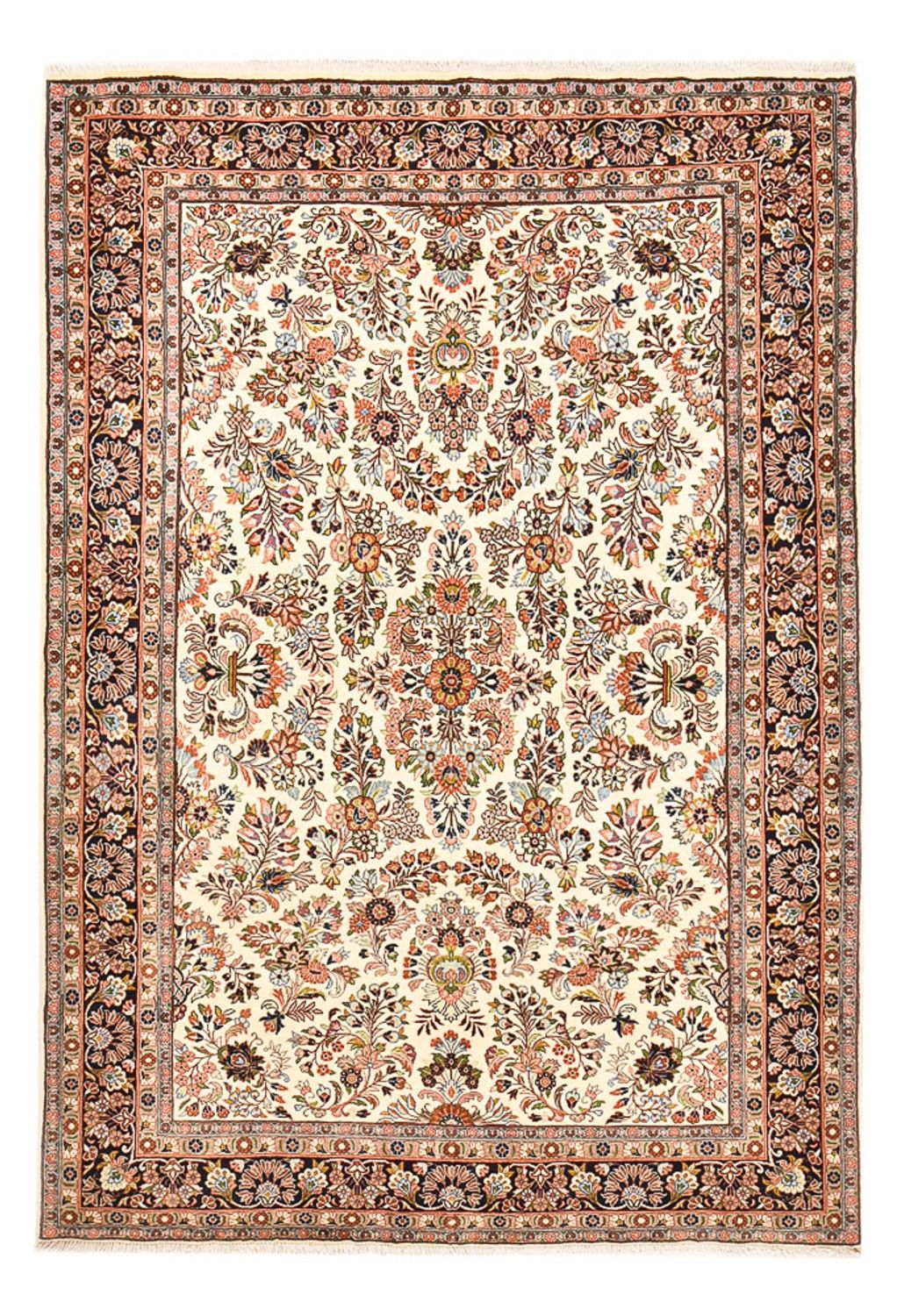 Persisk matta - Bijar - 245 x 170 cm - beige