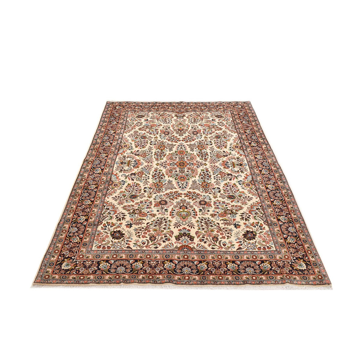 Persisk matta - Bijar - 245 x 170 cm - beige