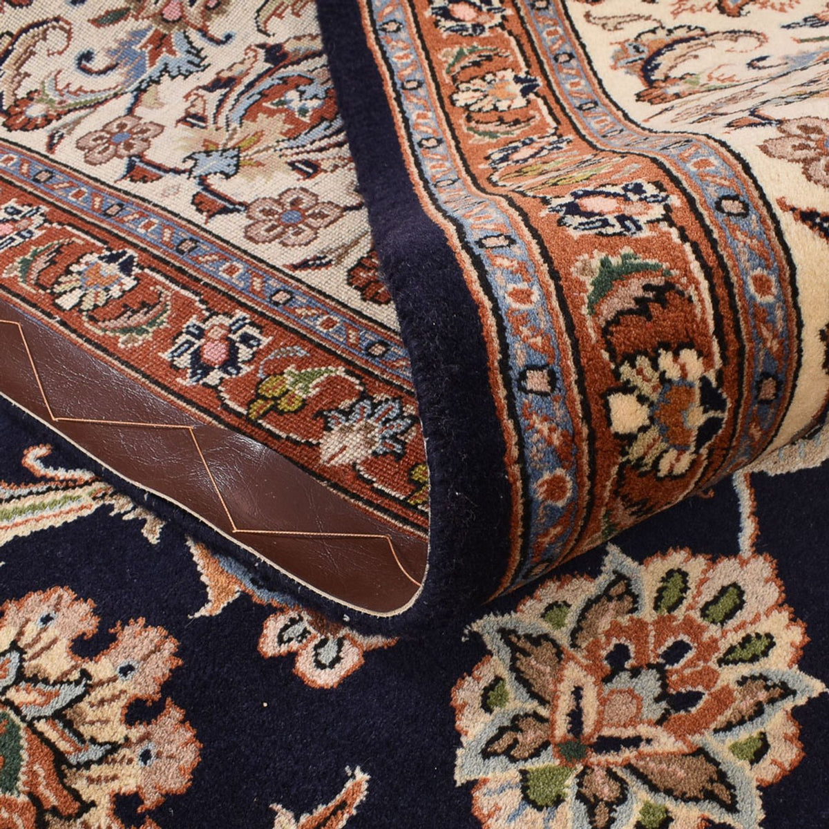 Persisk matta - Classic - 298 x 250 cm - mörkblå