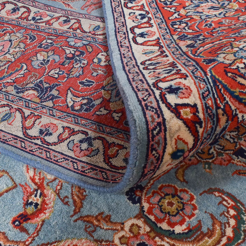 Persisk matta - Classic - 380 x 266 cm - ljusblå