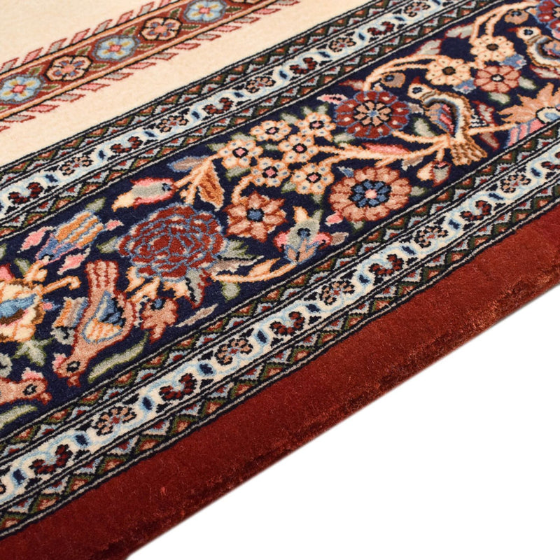 Persisk matta - Ghom - Kunglig - 200 x 136 cm - ljusbeige