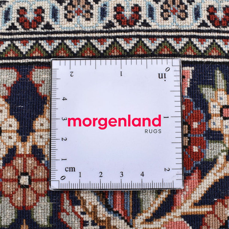 Persisk matta - Ghom - Kunglig - 200 x 136 cm - ljusbeige