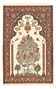 Persisk matta - Ghom - Kunglig - 210 x 132 cm - flerfärgad