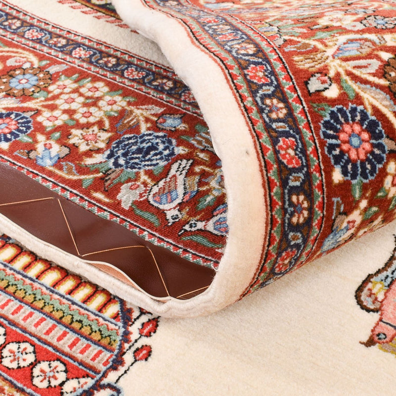 Persisk matta - Ghom - Kunglig - 210 x 132 cm - flerfärgad