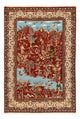 Qom Mattan 203x138cm - Persisk matta