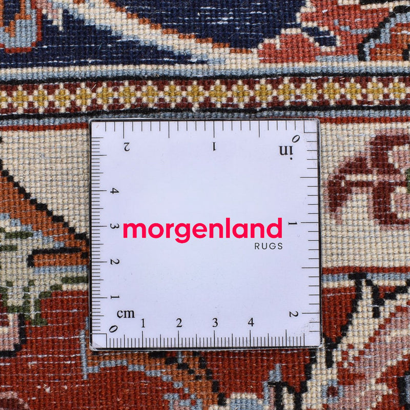 Persisk matta - Ghom - 212 x 146 cm - mörkblå