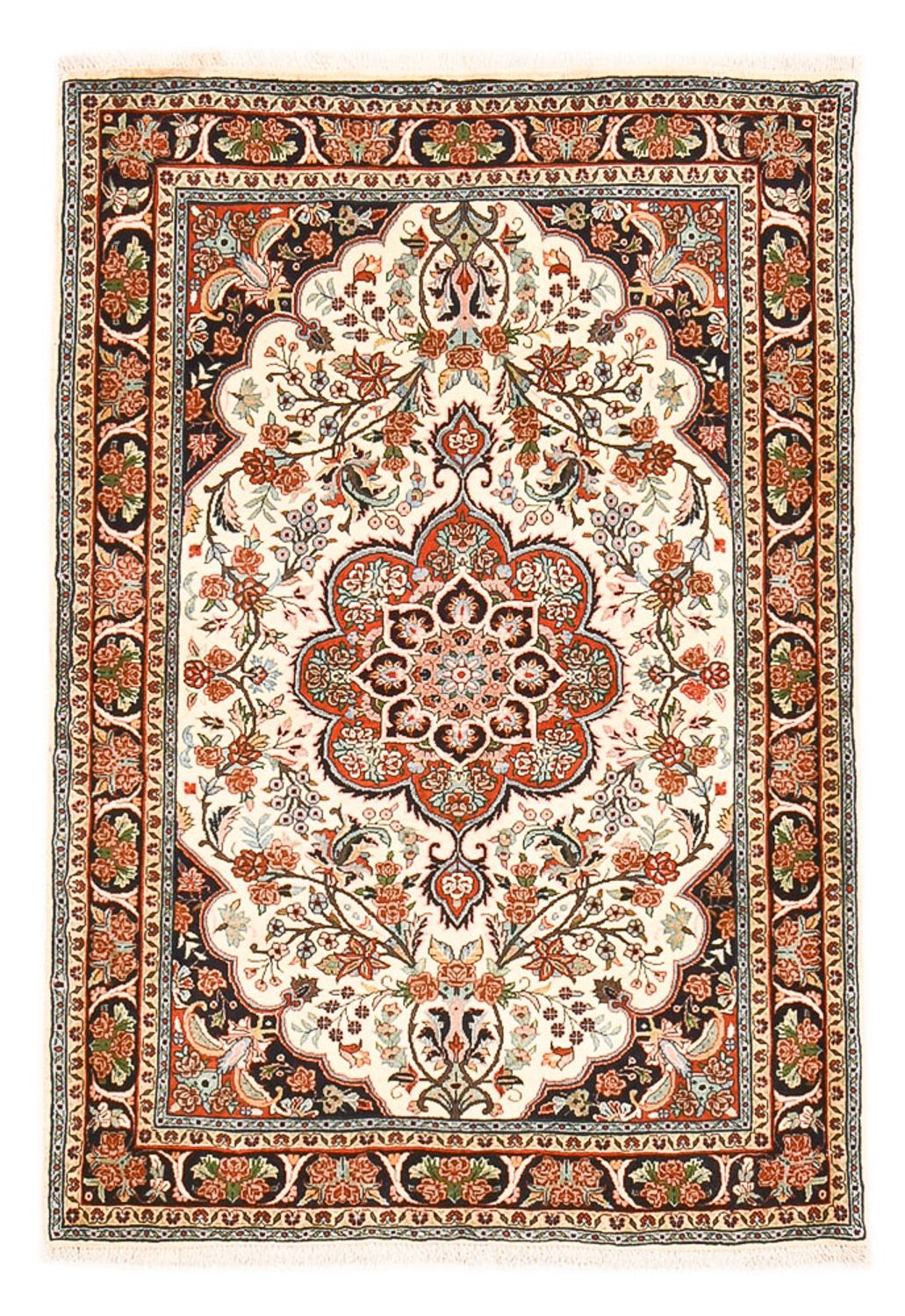 Persisk matta - Bijar - 151 x 104 cm - beige