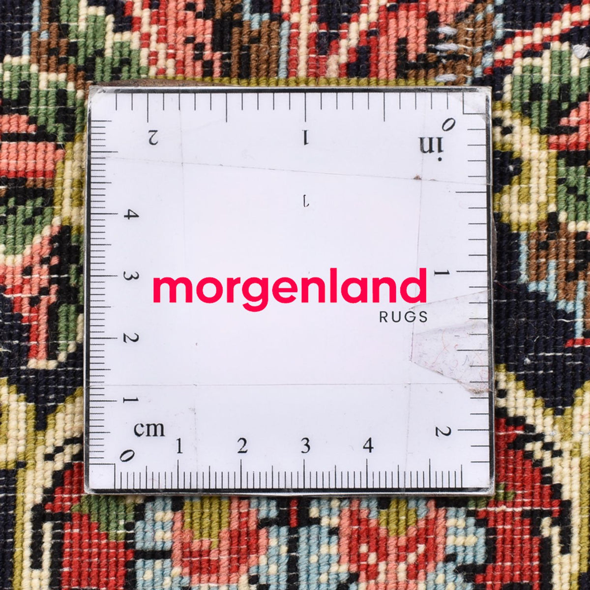 Persisk matta - Ghom - 79 x 55 cm - flerfärgad