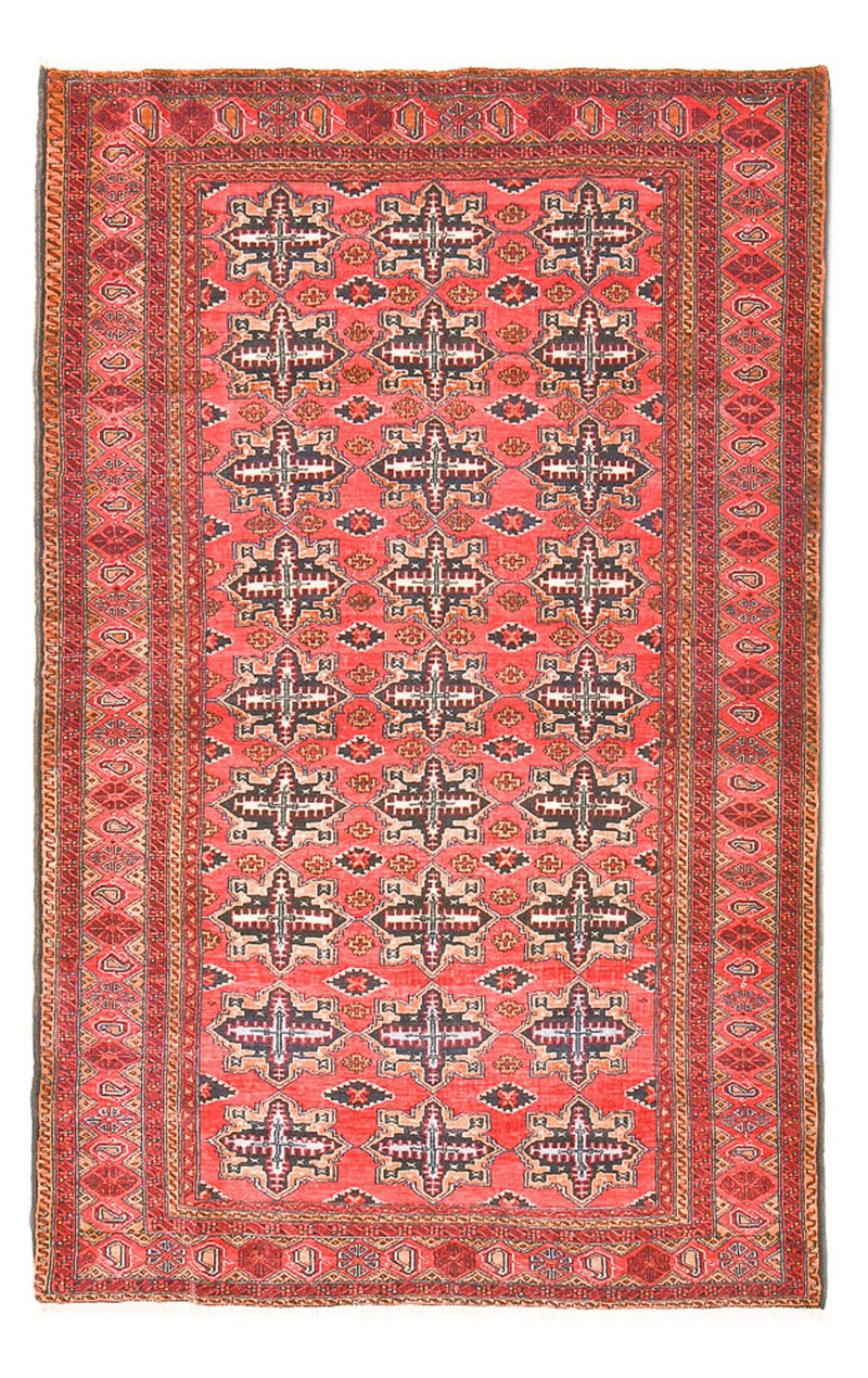 Baluch-matta - 207 x 132 cm - ljusröd