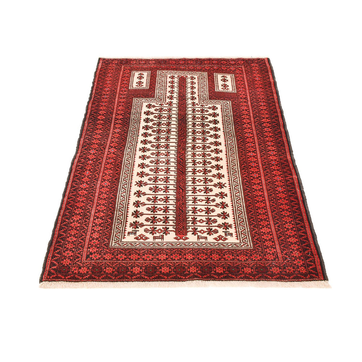 Baluch-matta - 144 x 99 cm - flerfärgad