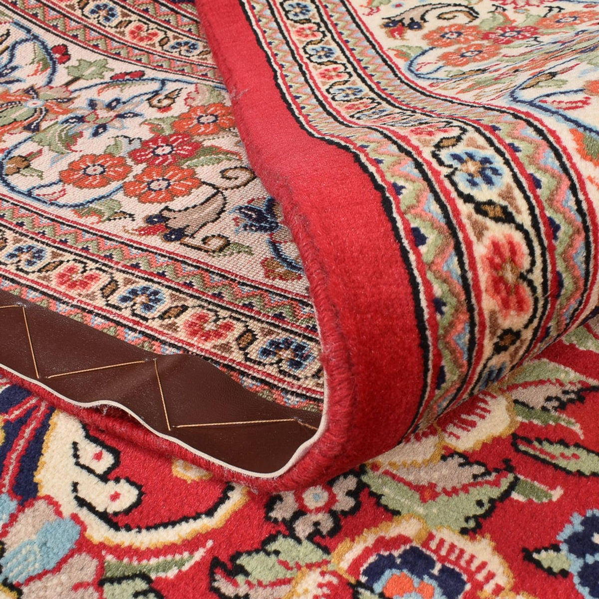 Persisk matta - Ghom - 300 x 210 cm - mörkblå