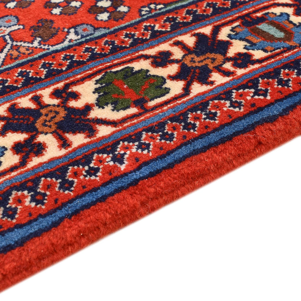 Persisk matta - Nomadic - 150 x 113 cm - röd