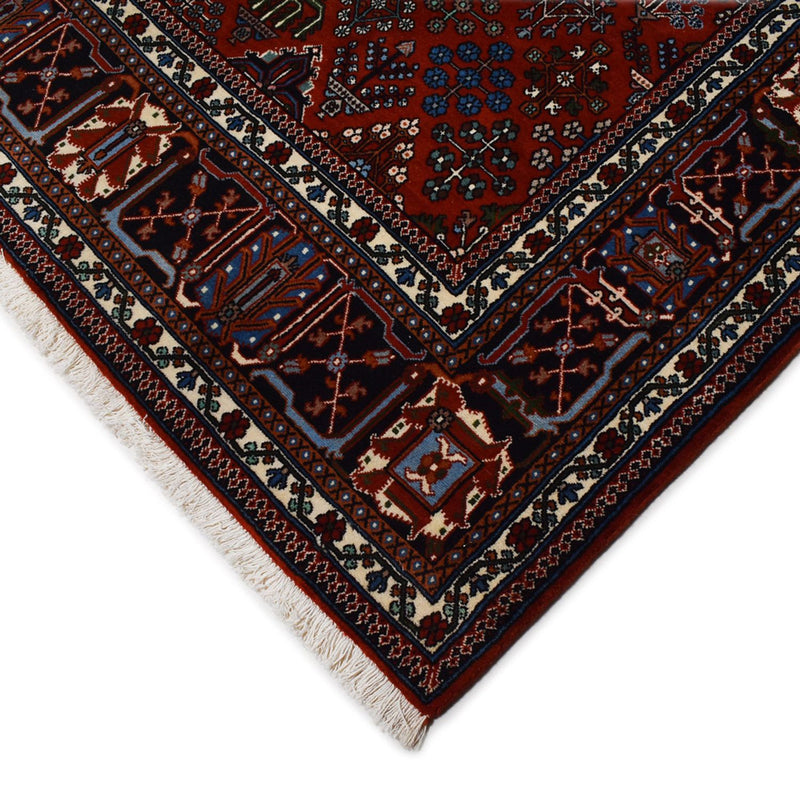 Persisk matta - Nomadic - 302 x 203 cm - mörkröd