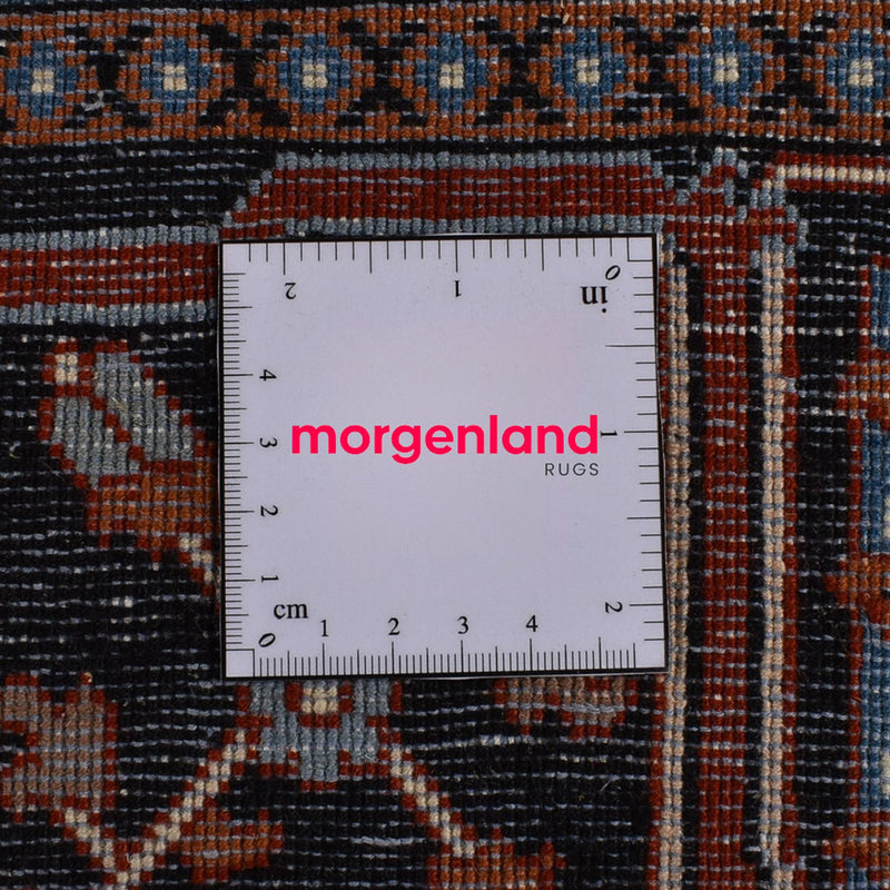 Persisk matta - Nomadic - 302 x 203 cm - mörkröd