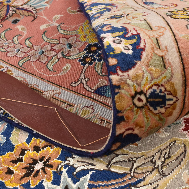 Persisk matta - Tabriz - Royal - 304 x 189 cm - mörkblå