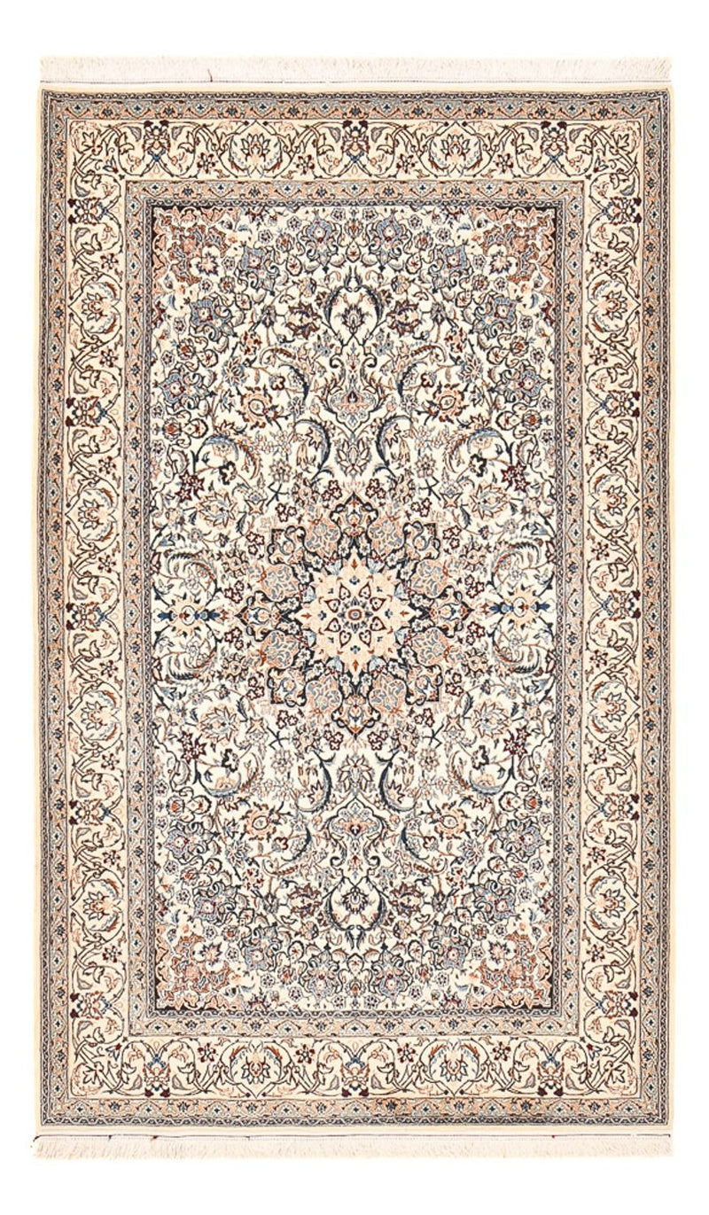 Persisk matta - Nain - Premium - 208 x 124 cm - ljusbeige