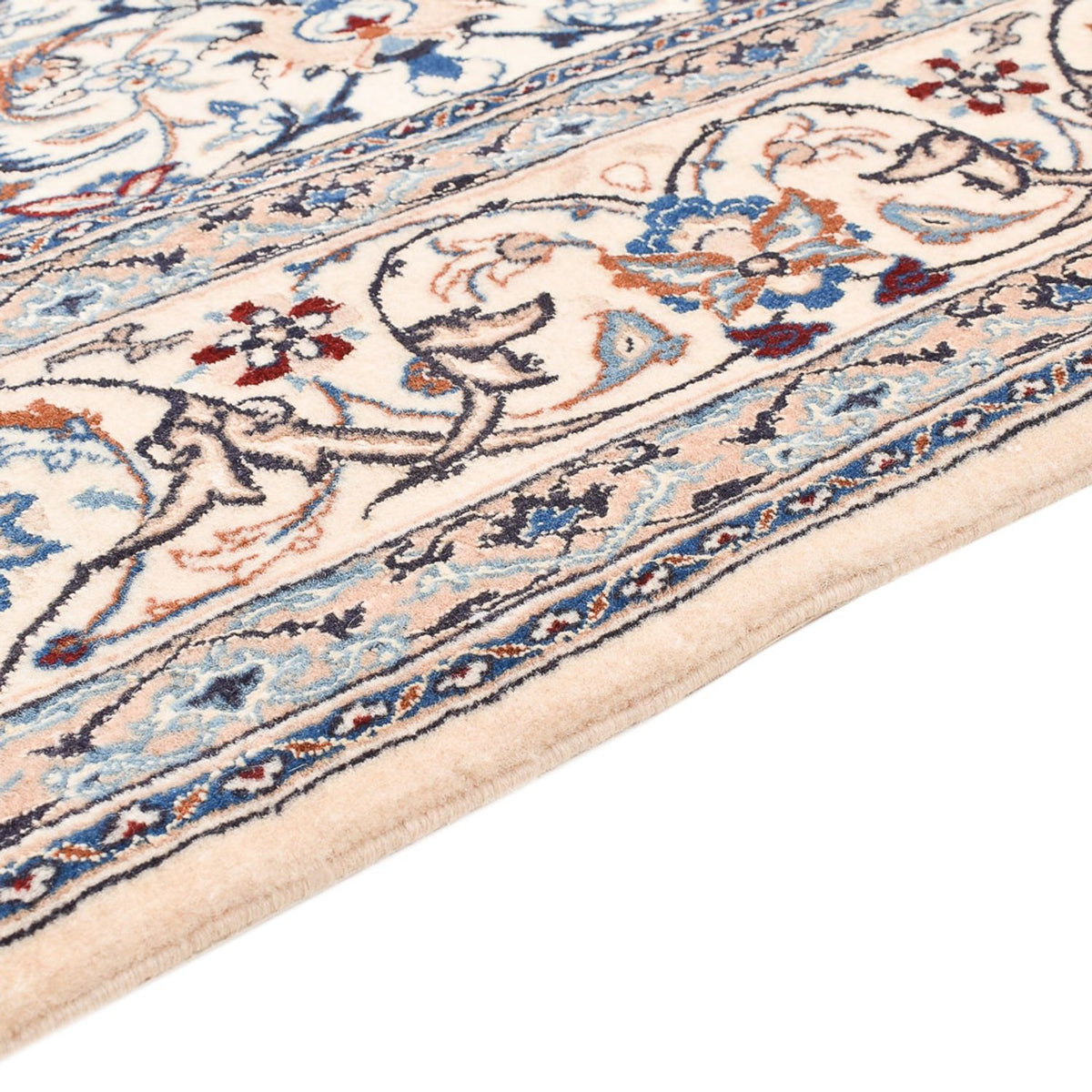 Persisk matta - Nain - Premium - 208 x 124 cm - ljusbeige