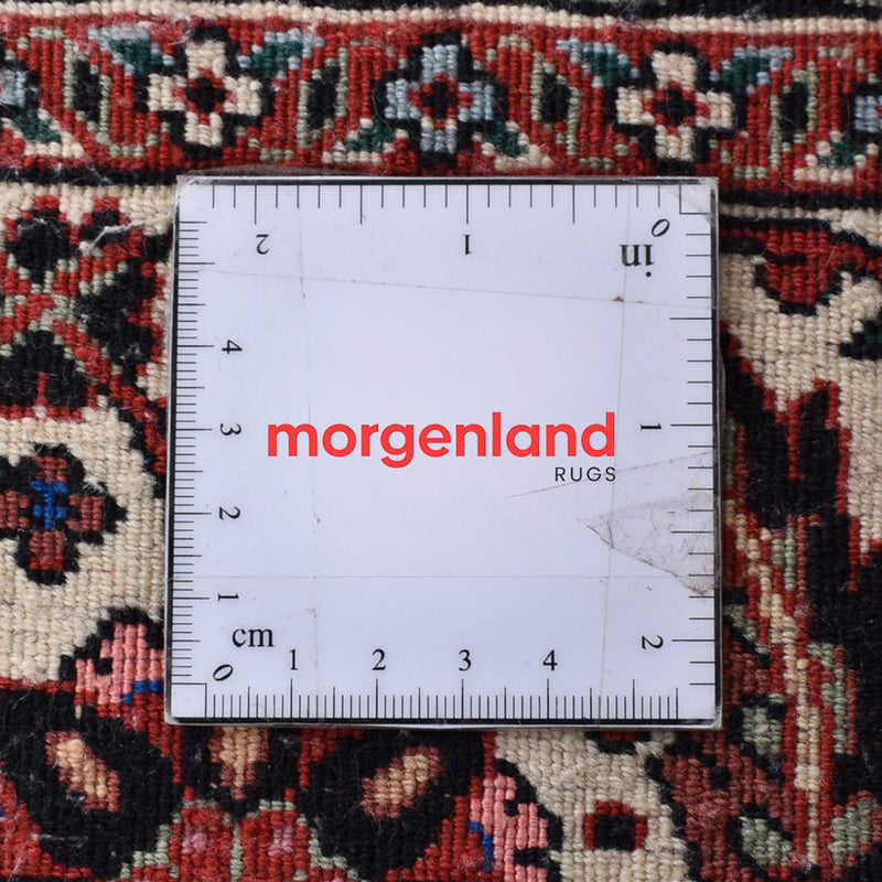 Persisk matta - Bijar - 392 x 300 cm - bordeaux röd