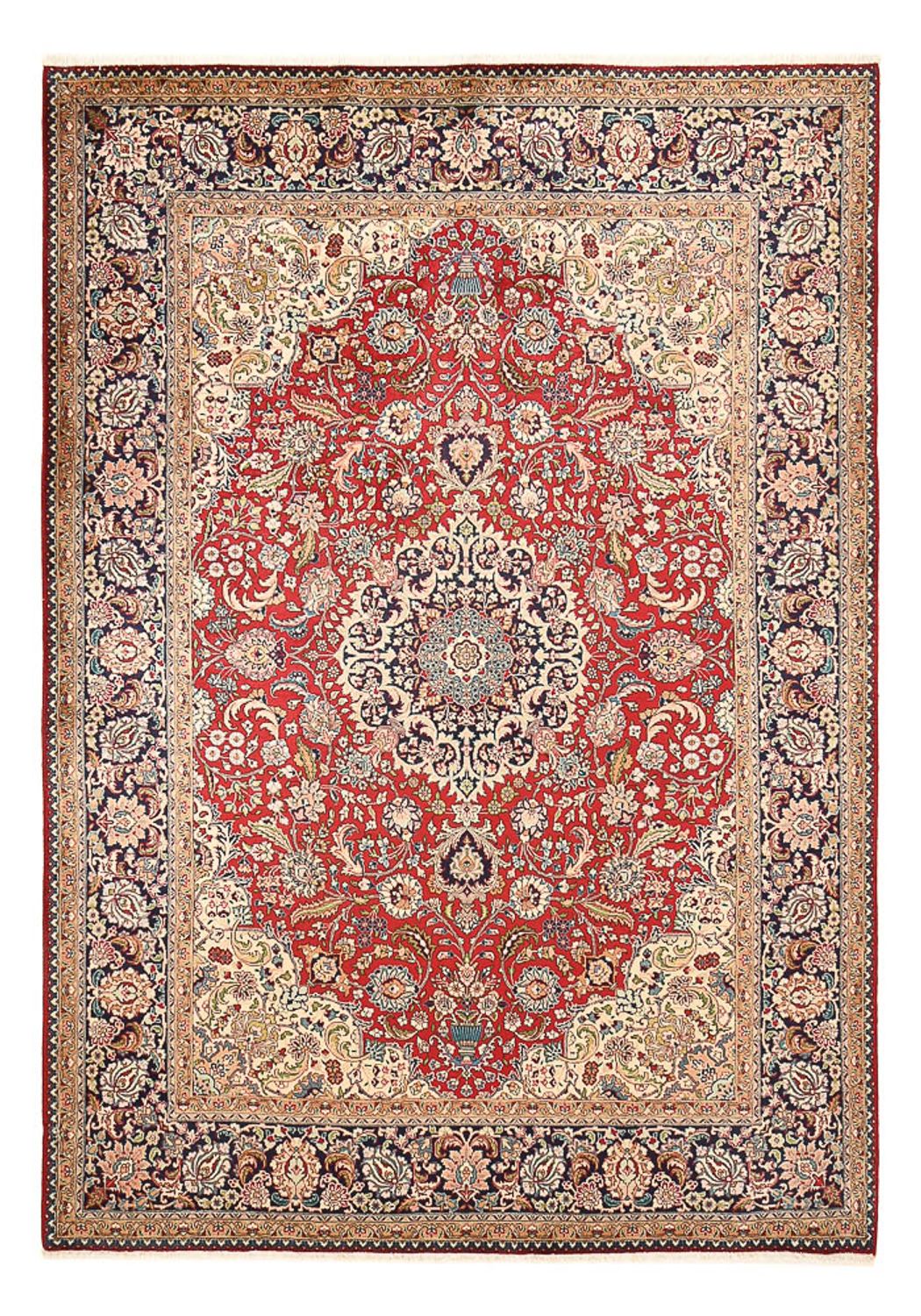 Persisk matta - Tabriz - Royal - 349 x 249 cm - röd