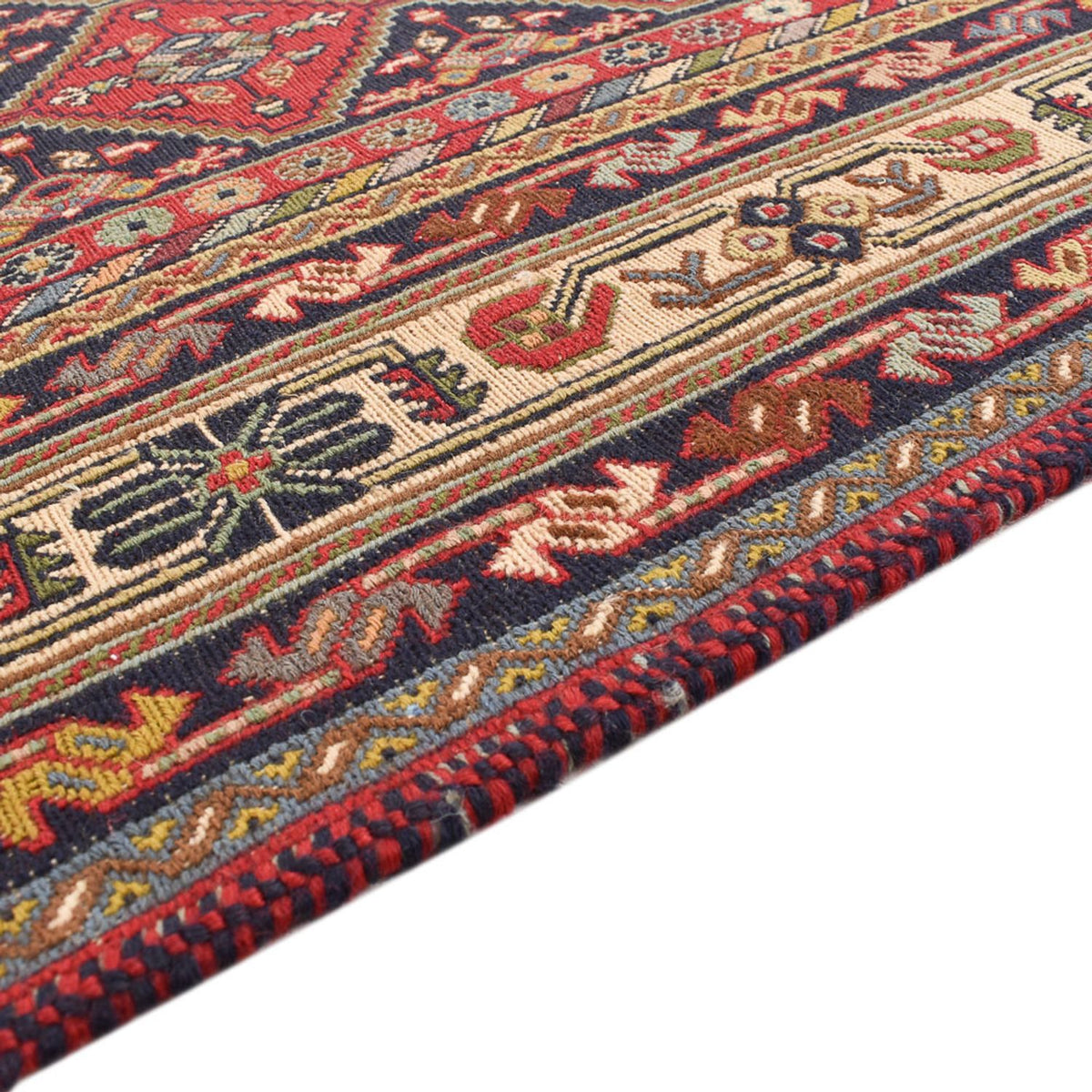 Kelim Carpet - orientalisk matta - 289 x 193 cm - ljusröd