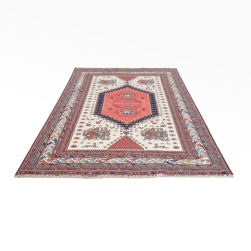 Kelim Carpet - orientalisk matta - 297 x 198 cm - flerfärgad