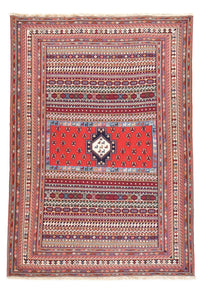 Kelim Carpet - orientalisk matta - 289 x 200 cm - flerfärgad