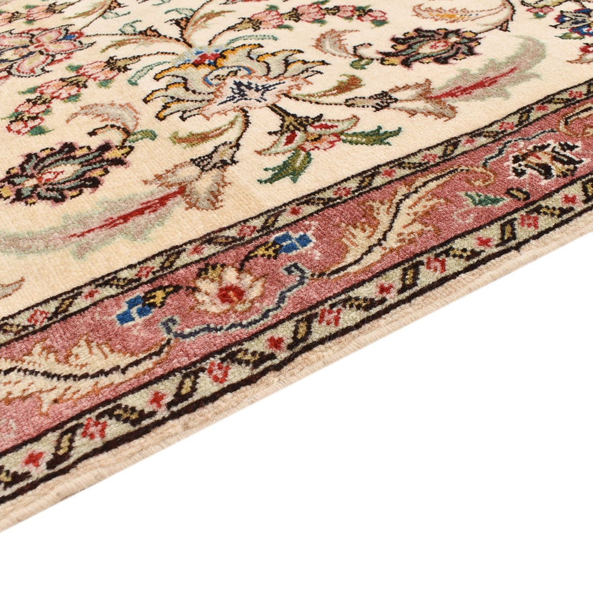 Runner Persisk matta - Tabriz - Royal - 286 x 70 cm - beige
