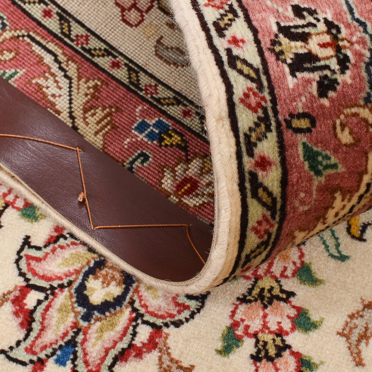 Runner Persisk matta - Tabriz - Royal - 286 x 70 cm - beige