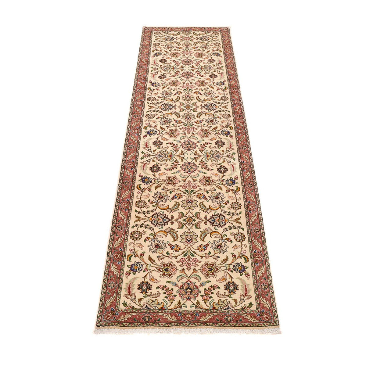 Runner Persisk matta - Tabriz - Royal - 284 x 70 cm - beige