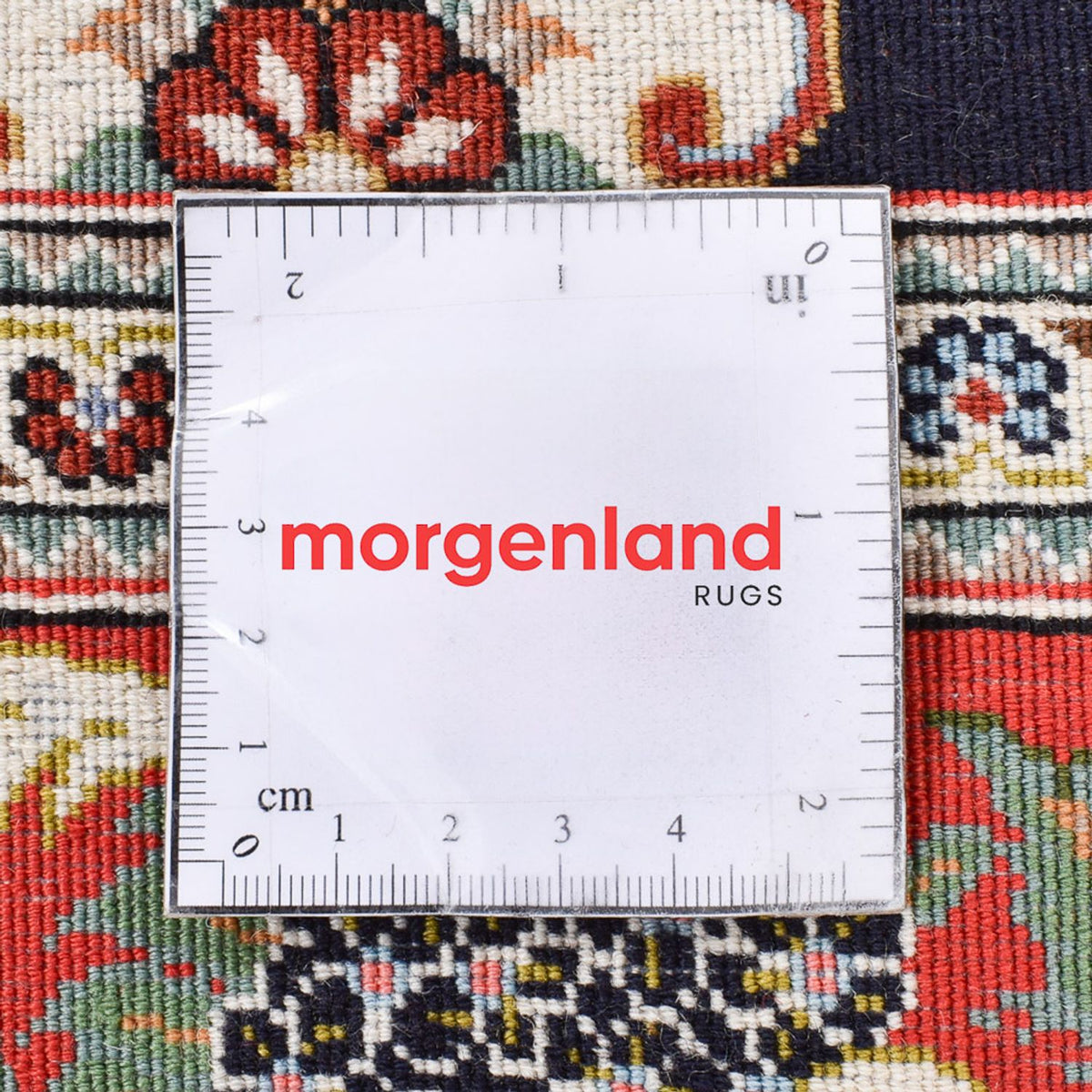 Persisk matta - Ghom - Kunglig - 218 x 135 cm - mörkblå