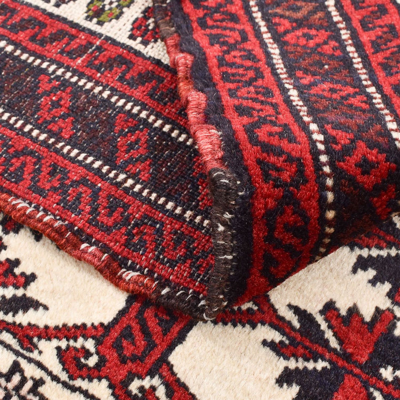 Baluch-matta - 128 x 100 cm - flerfärgad