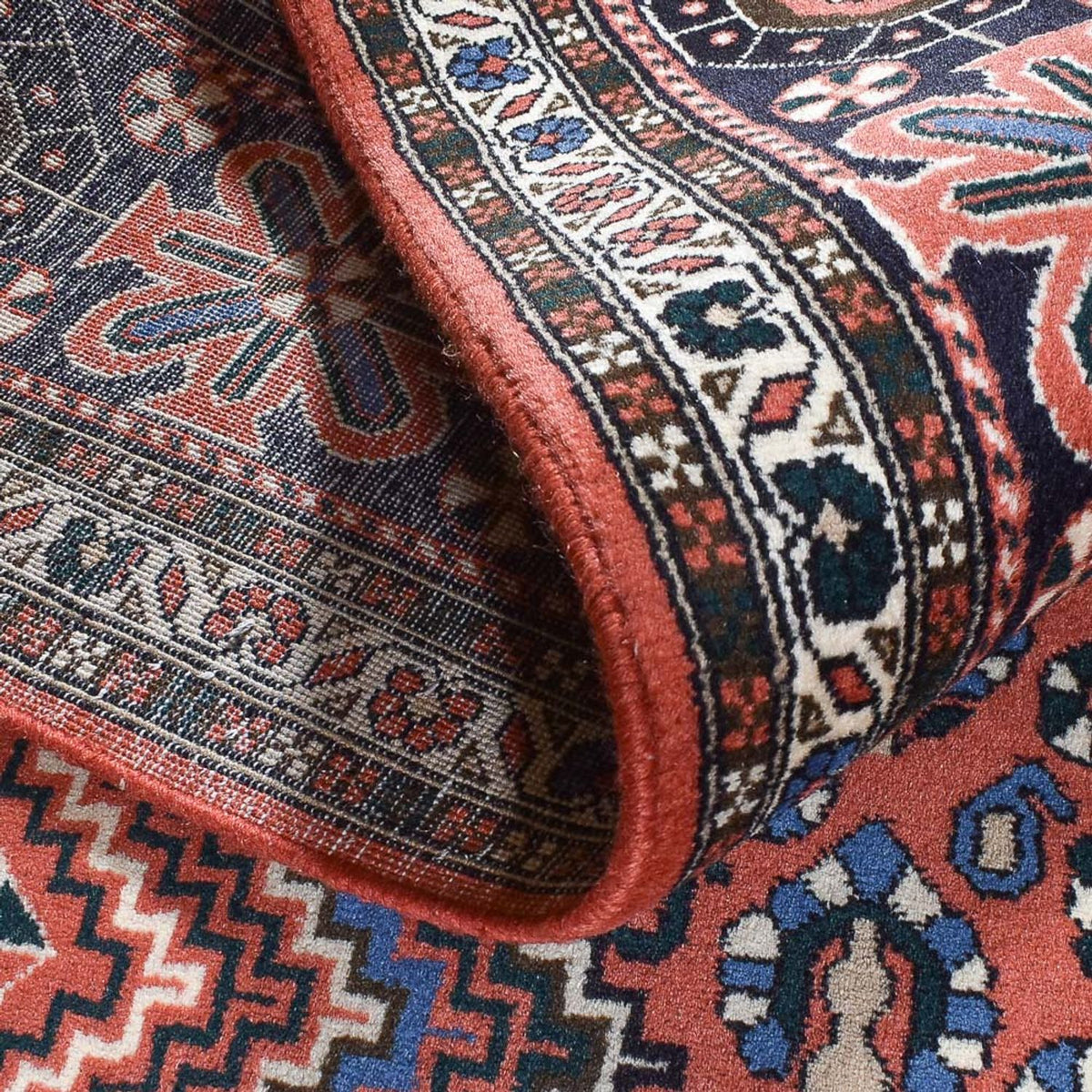 Persisk matta - Nomadic - 343 x 247 cm - ljusröd