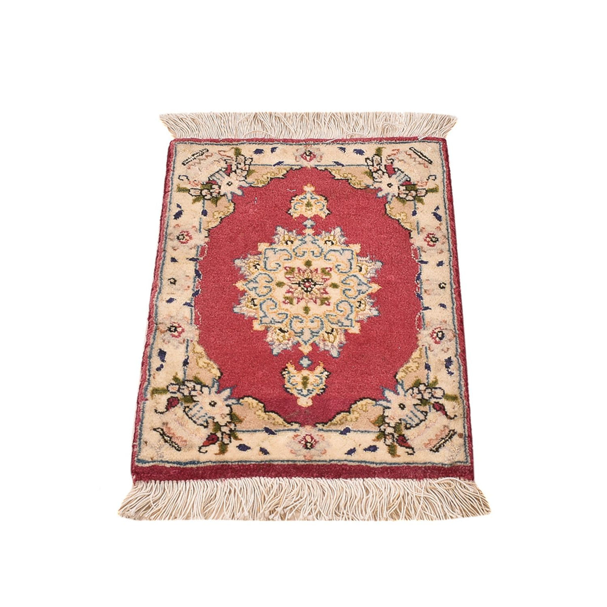 Gabbeh-matta - Kashkuli Persiska - 40 x 40 cm - röd