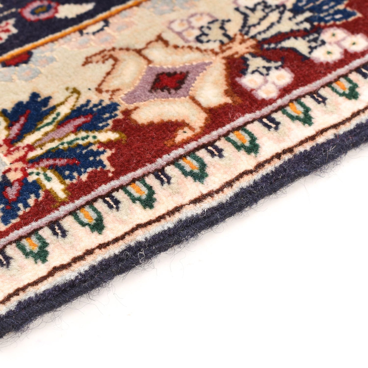 Persisk matta - Tabriz - Royal - 90 x 60 cm - mörkblå