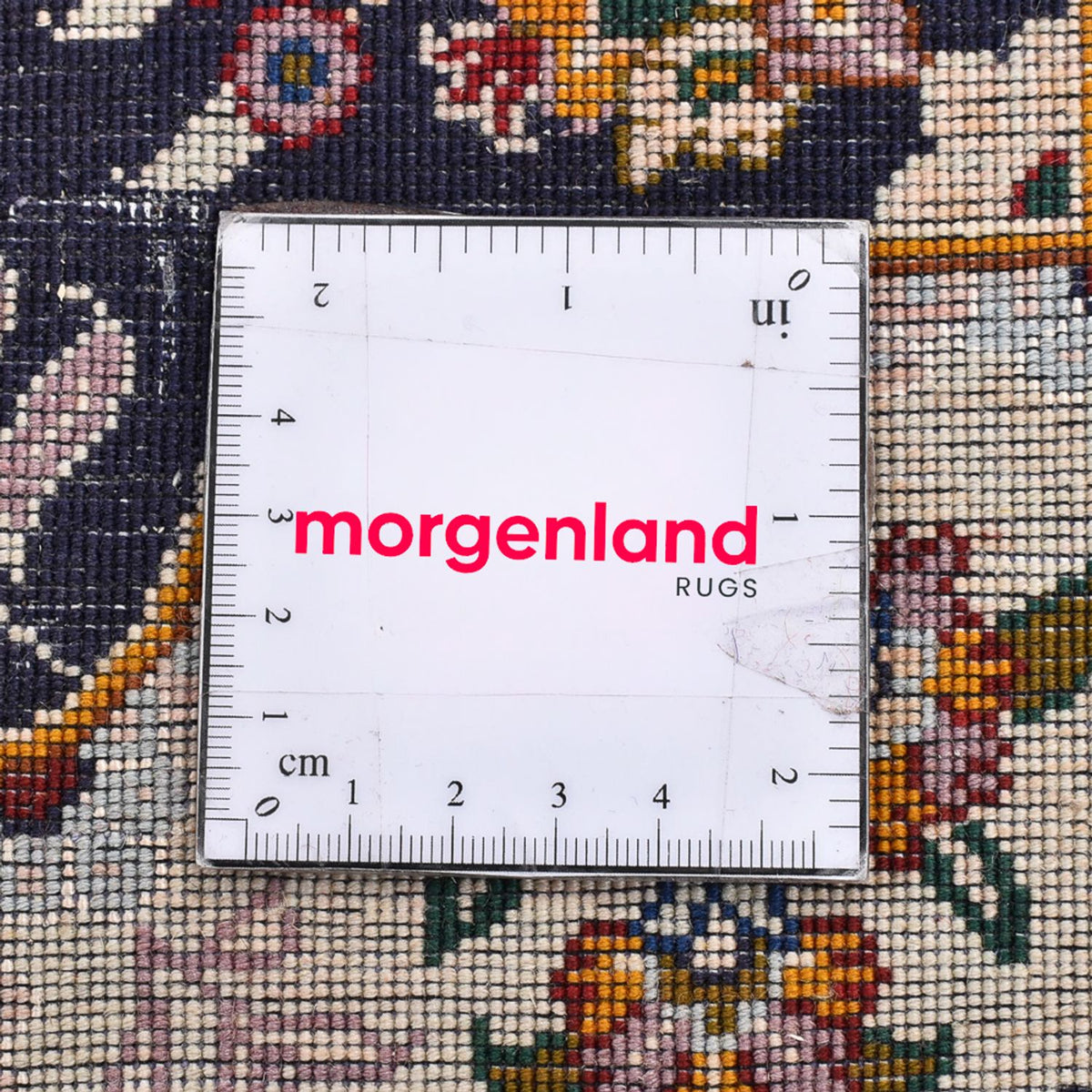 Persisk matta - Tabriz - Royal - 90 x 60 cm - mörkblå