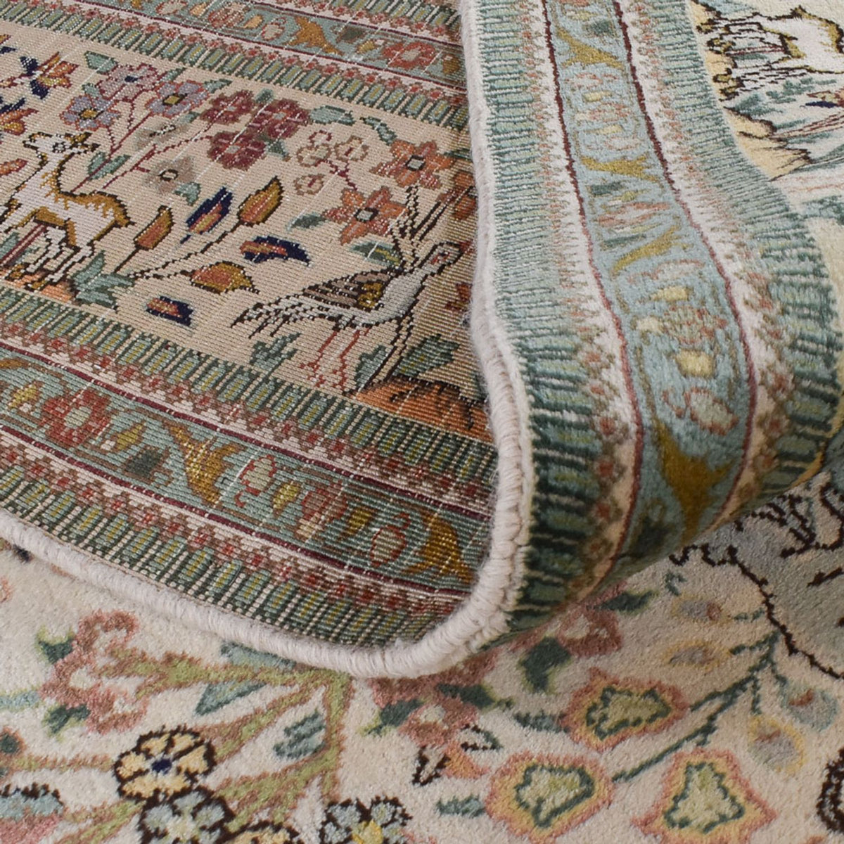 Persisk matta - Classic särskild form  - 365 x 302 cm - ljusgrön