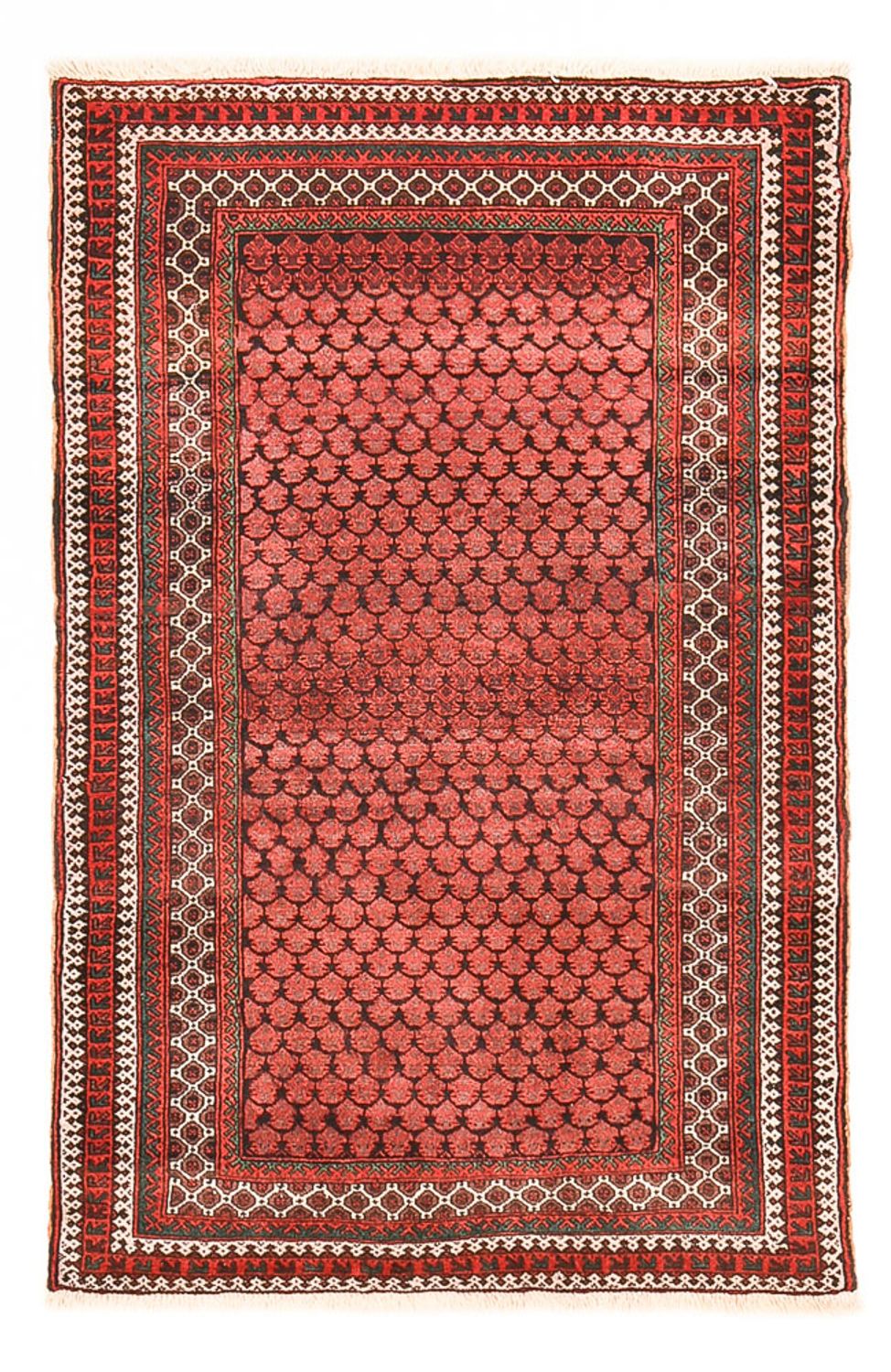 Baluch-matta - 141 x 94 cm - röd